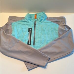 Peter Millar Aqua and Gray Jacket